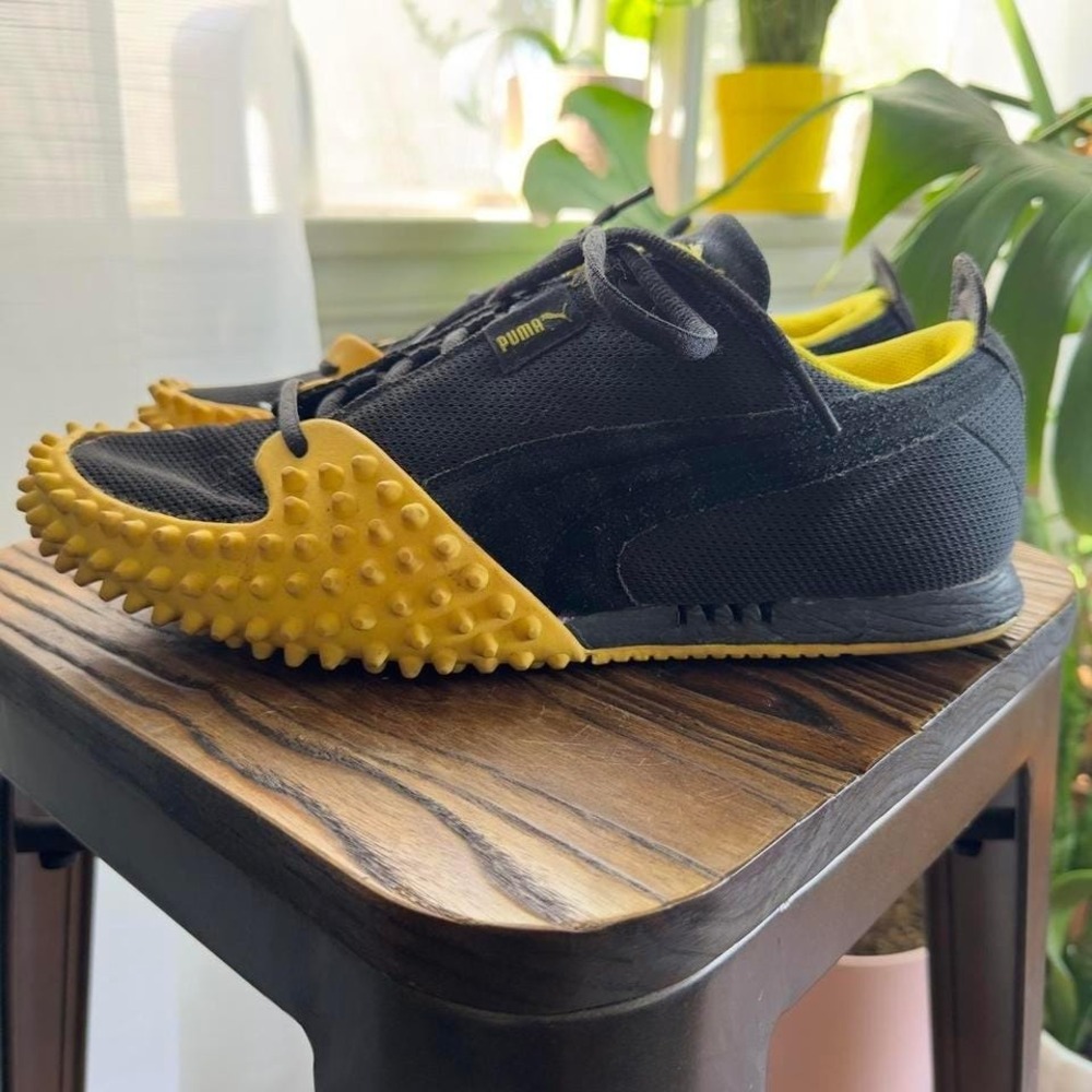 2007 Men's Puma 5100M Black/yellow Size 10.5